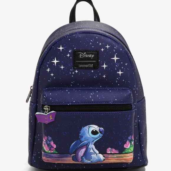 Loungefly Handbags - LOUNGEFLY Disney Stitch starry night mini backpack